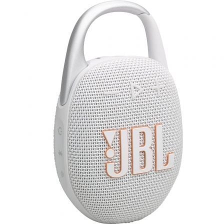 JBL Clip 5 Altavoz Bluetooth Portátil Blanco JBL Clip 5 Altavoz Bluetooth Portátil Blanco